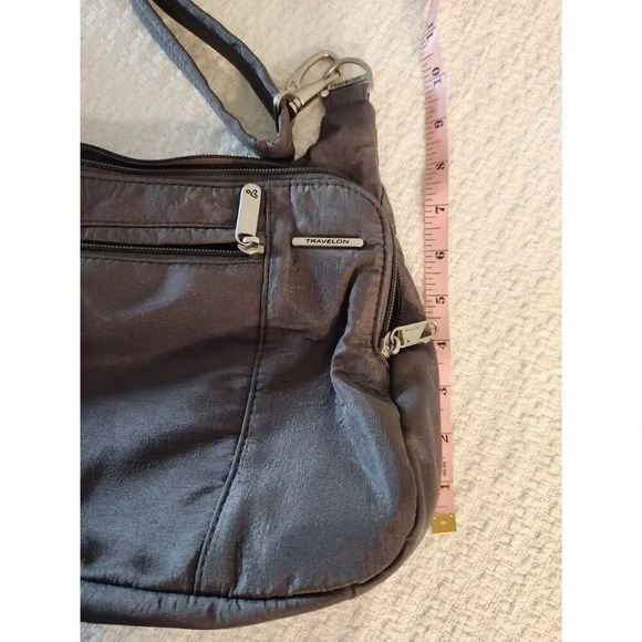 Travelon Exclusive Edition RFID-Blocking Adjustable Crossbody Shoulder Bag - Picture 11 of 11